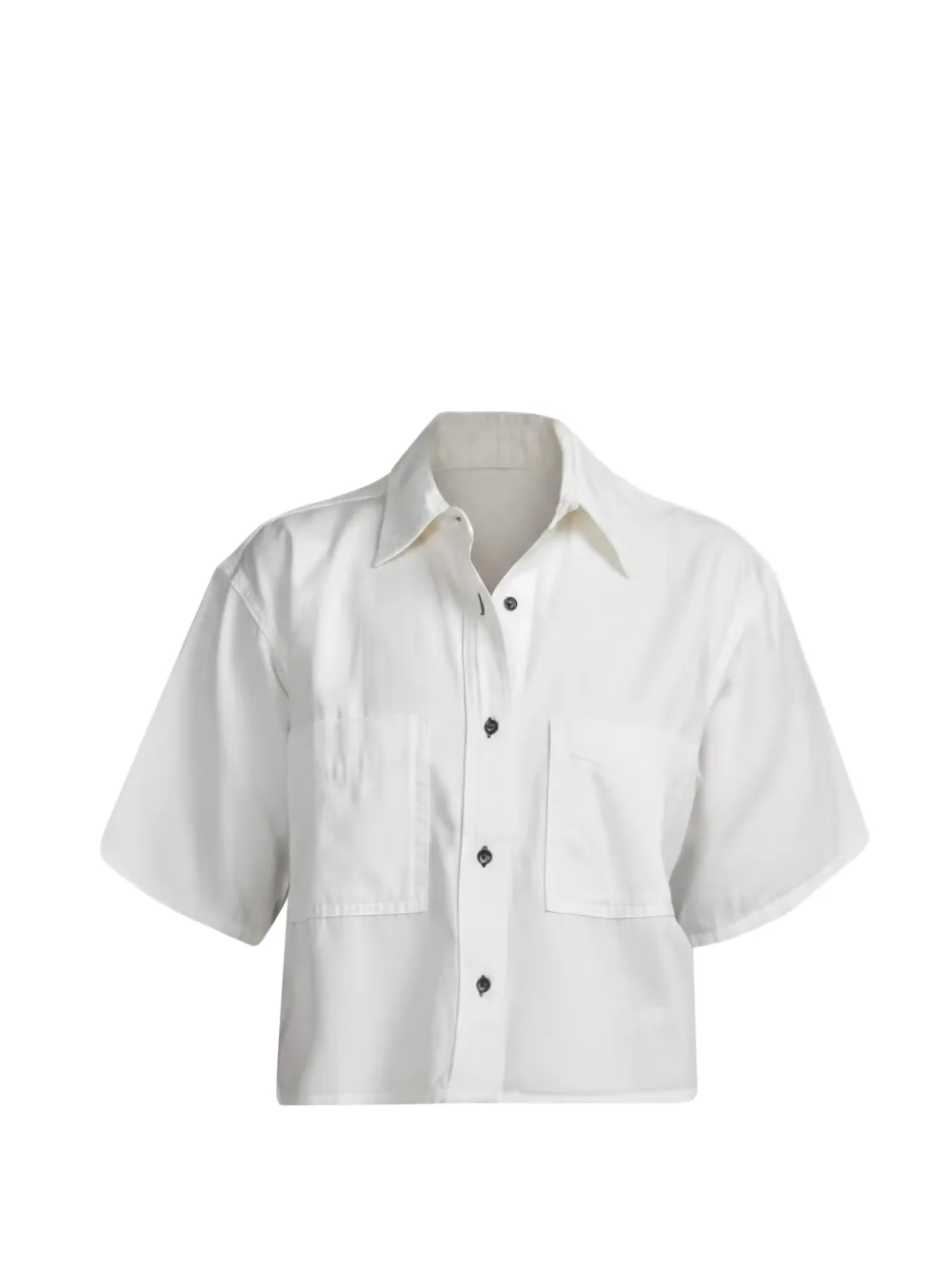 ASKK NY Sashiko short-sleeve shirt - Bianco