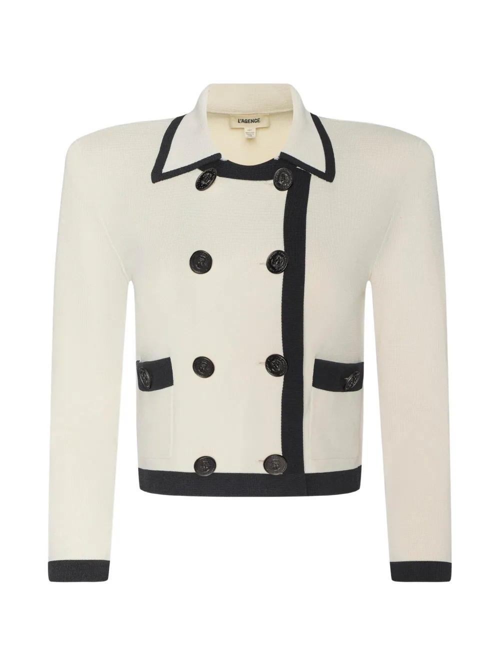 L'Agence Janu double-breasted jacket - Weiß