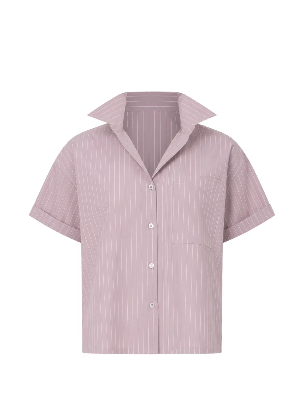Arlo Mott Clark pinstriped shirt - Violett