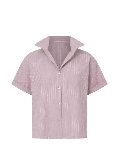Arlo Mott Clark pinstriped shirt