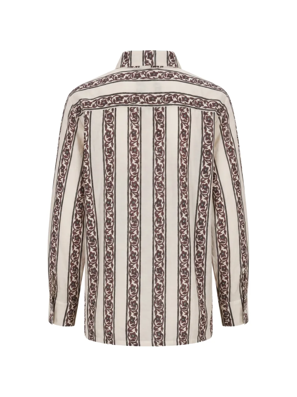 Alix Of Bohemia Dana Floral-print Silk Shirt in Neutrals, view 2