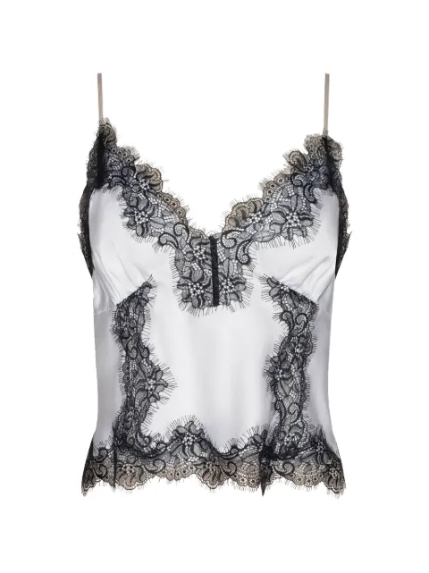 L'Agence Kimber lace-trim camisole