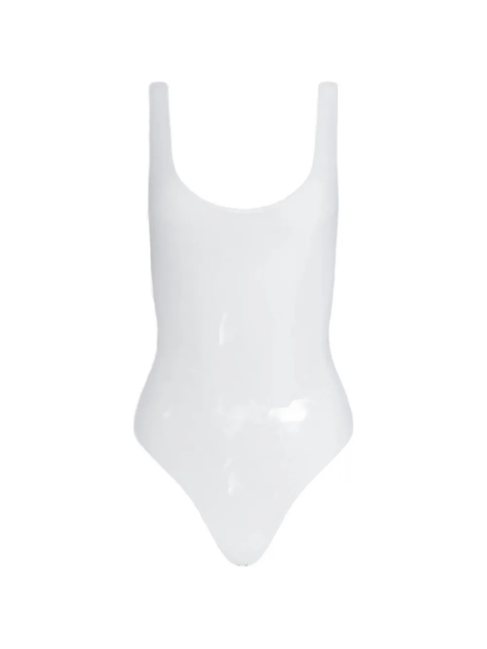 L'Agence Kalea scoop-neck bodysuit - Bianco