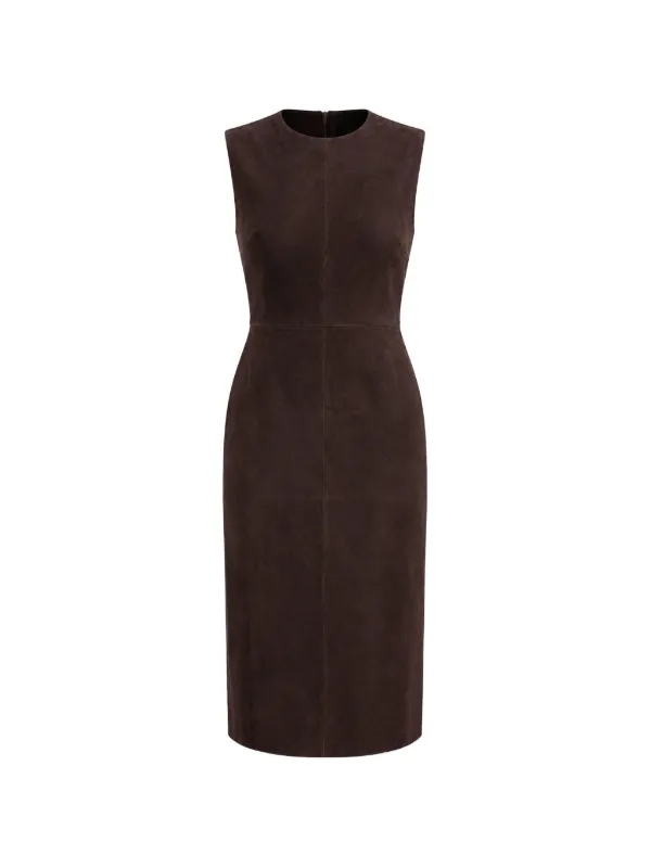 Stouls Evita Sleeveless Dress in Brown