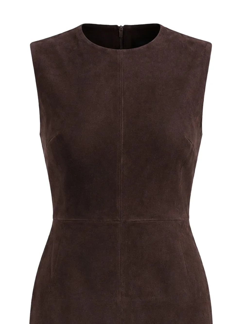 Stouls Evita Sleeveless Dress in Brown, view 2