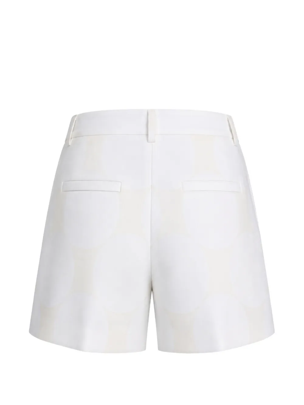 High Sport Camila Polka-dot Shorts in White, view 2