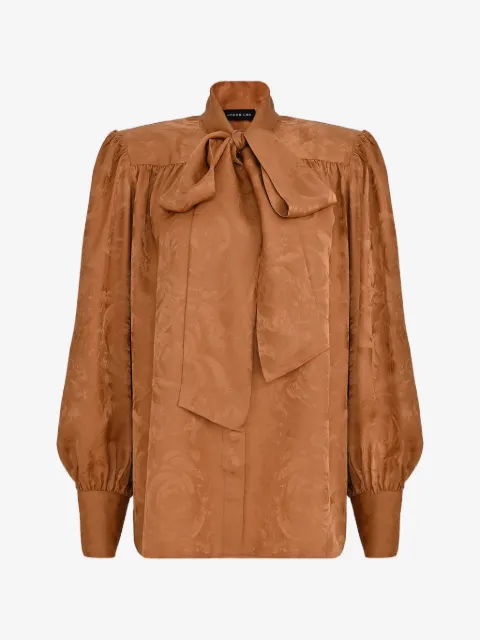 Jacob Lee jacquard blouse