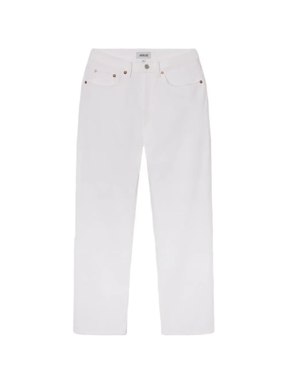 AGOLDE Lana straight-leg jeans - Weiß