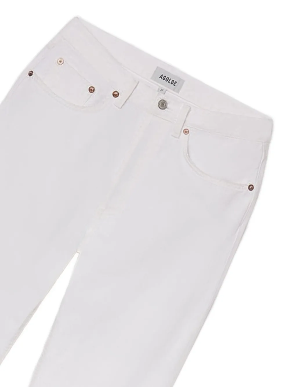 AGOLDE Straight jeans Wit