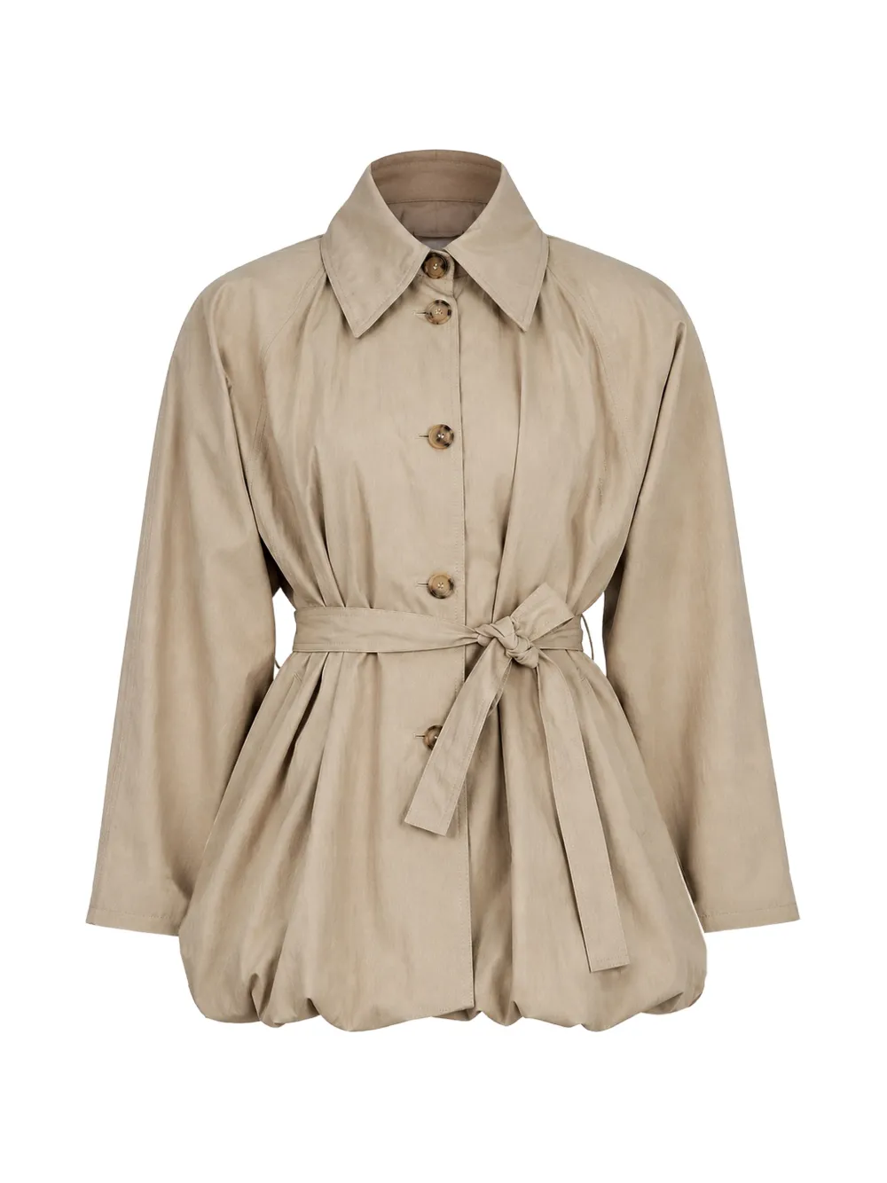 Magda Butrym Bubble single-breasted coat - Toni neutri