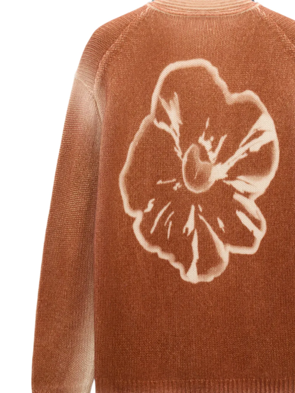 Dorothee Schumacher poppy-print cardigan Bruin