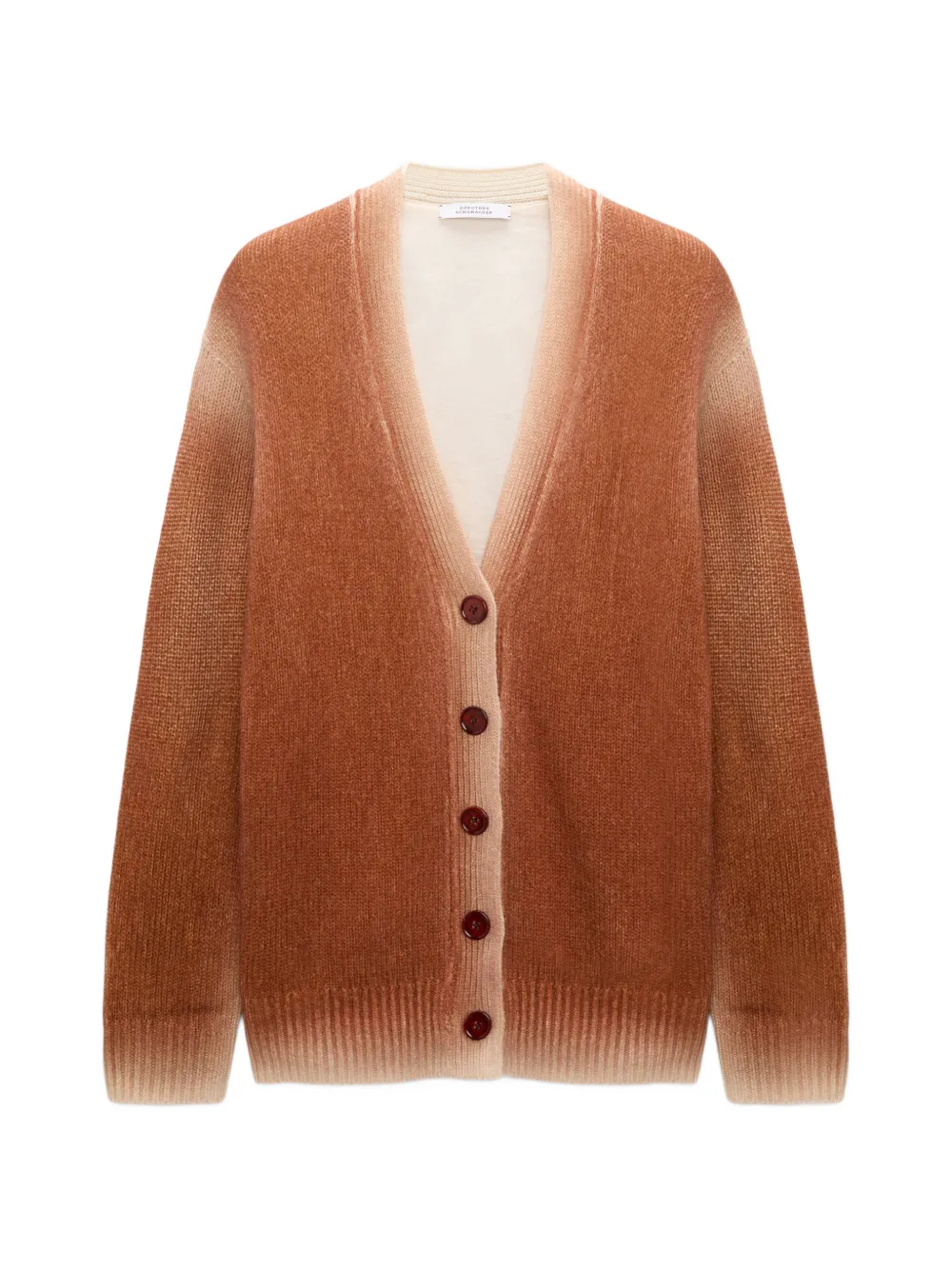 Dorothee Schumacher Cardigan mit Mohn-Print - Braun