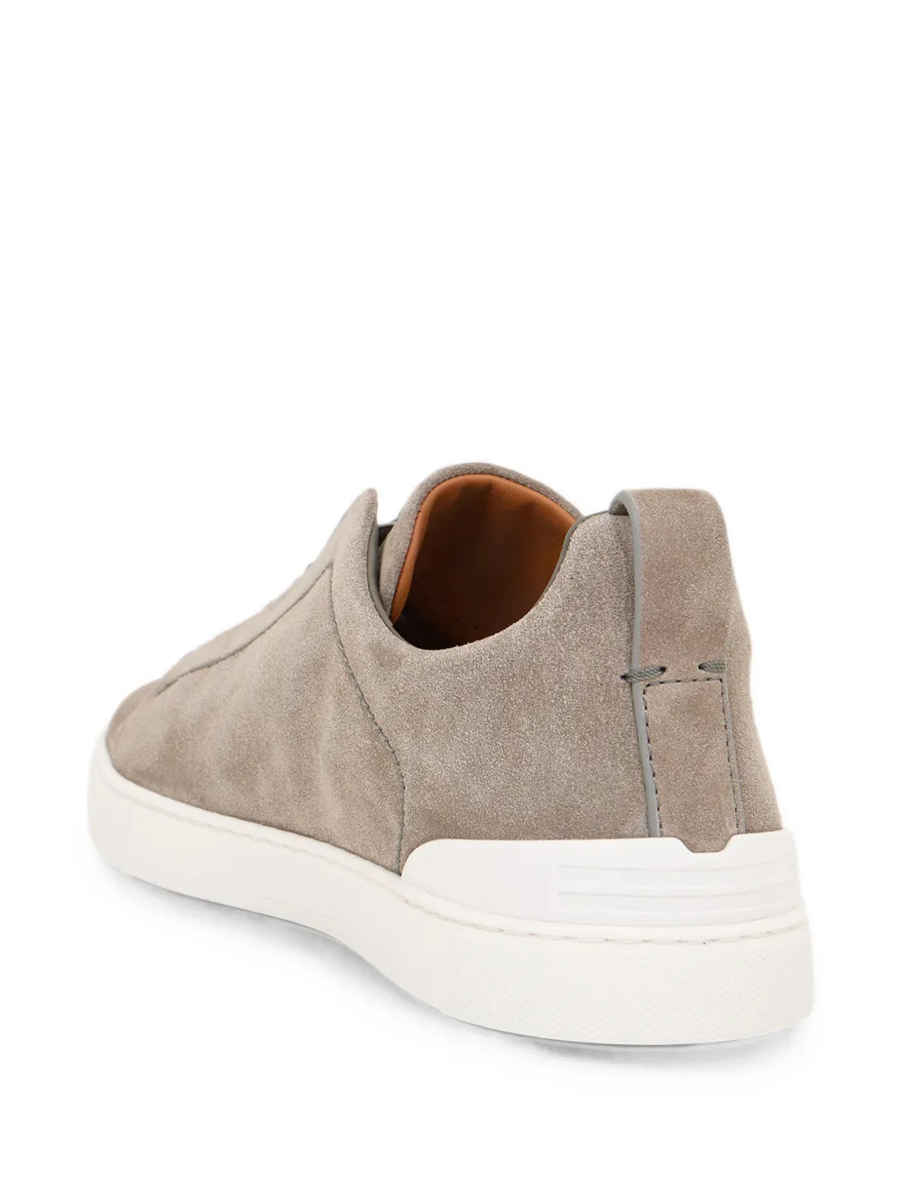 Zegna Triple Stitch™ suède cargo sneakers Blauw