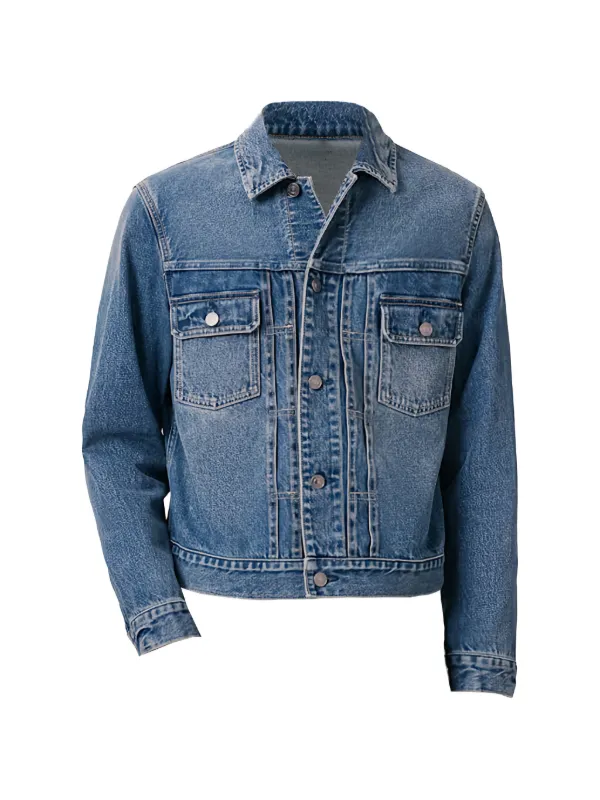 deaileデニムジャケット AllSaints Exile フェイデッド デニムジャケット | ブルー | FARFETCH JP
