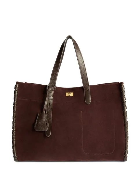 Anya Hindmarch bolso shopper Mortimer con ribete sobrehilado