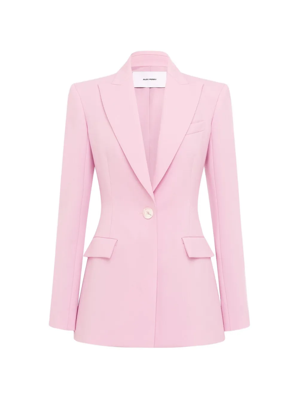 Alex Perry single-breasted peak-lapel jacket - Rosa
