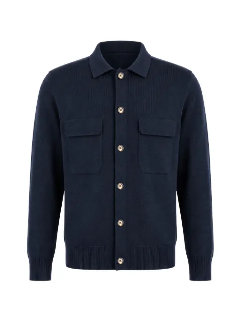 Eleventy long-sleeved button-up shirt