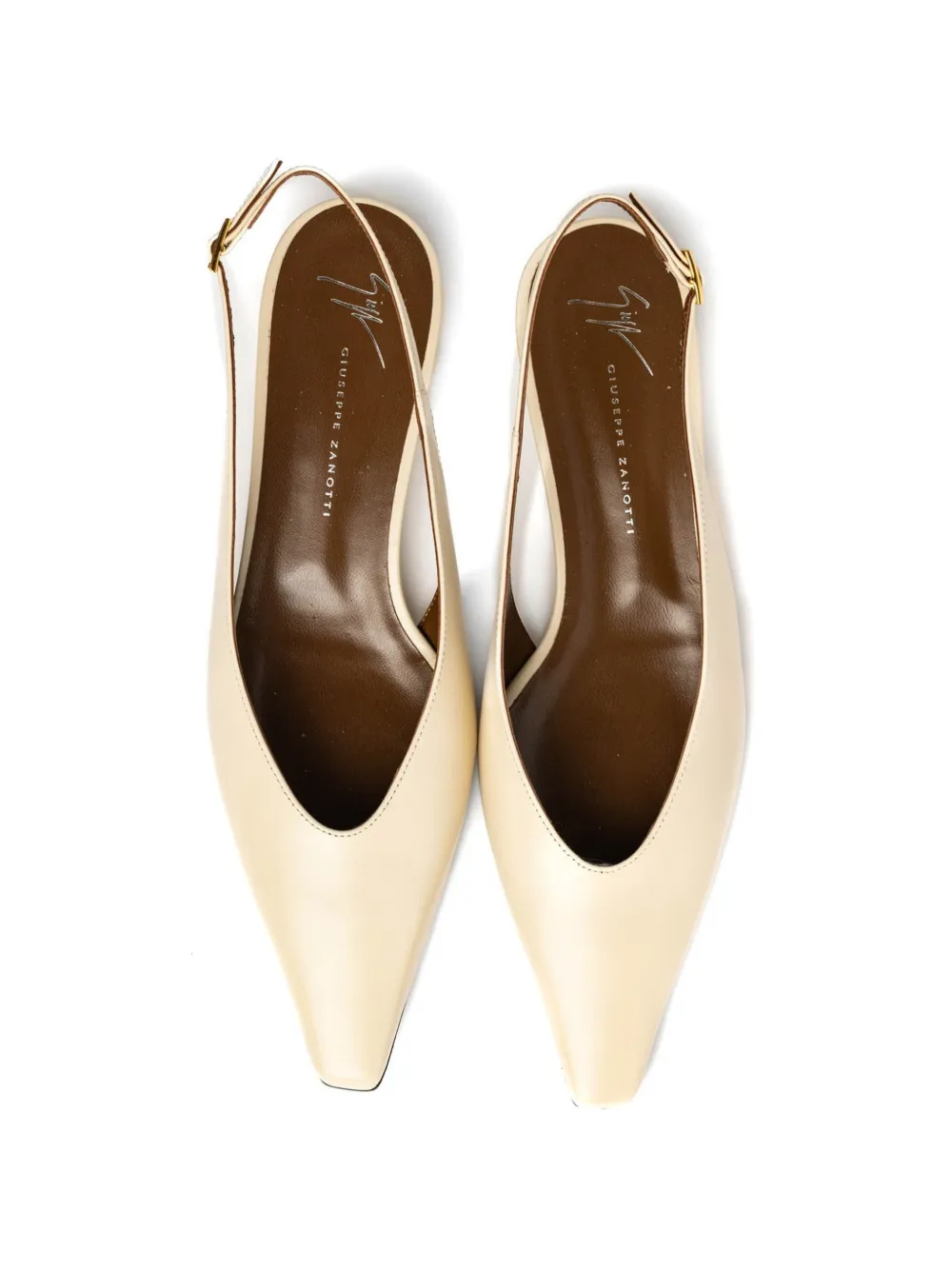 Giuseppe Zanotti Muse slingback pumps Beige