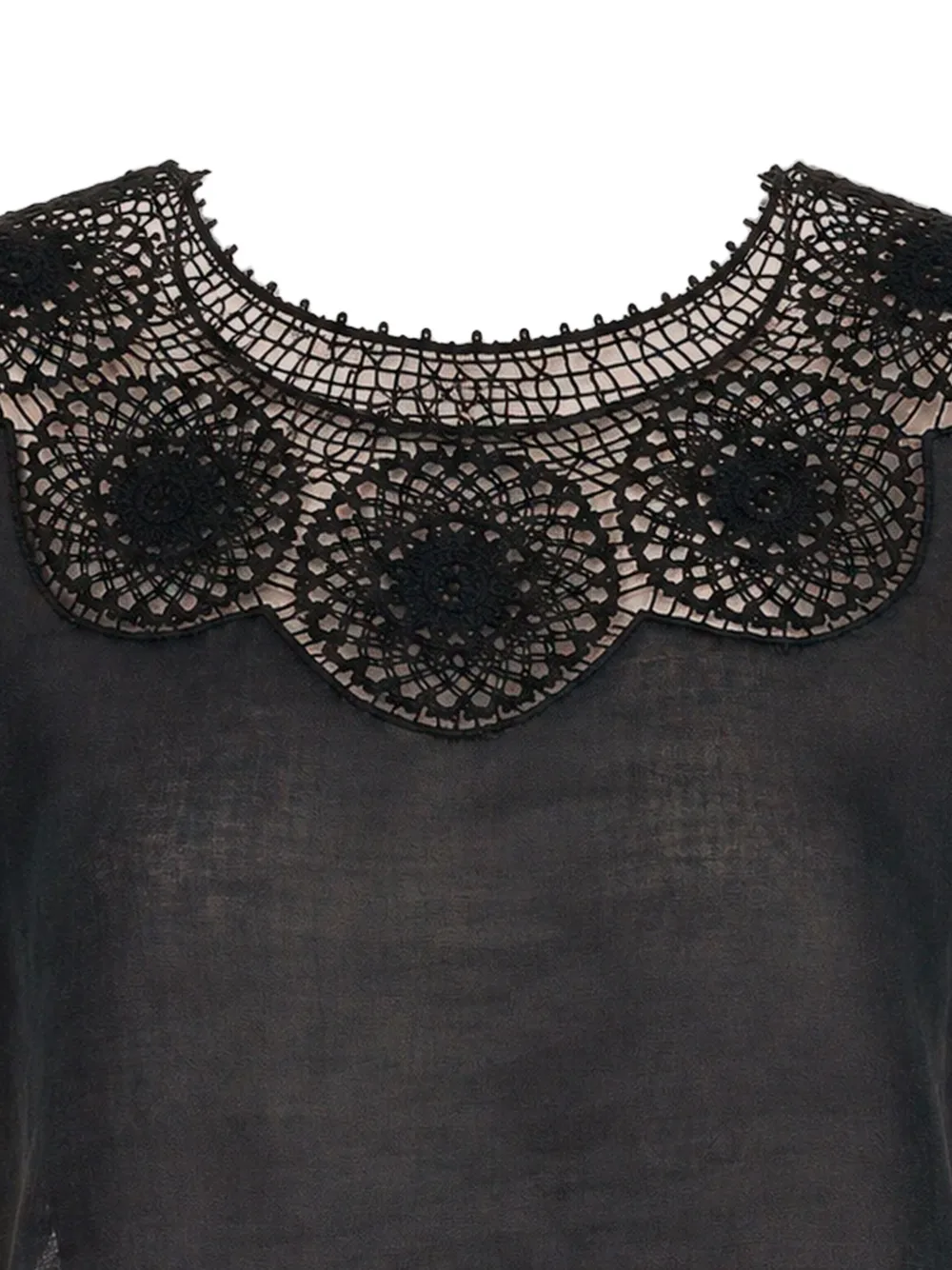 Nili Lotan Caila Blouse in Black, view 2