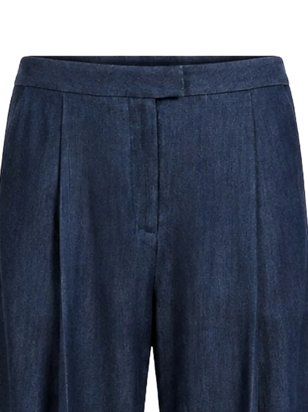 The Sei Boyfriend plooibroek Blauw