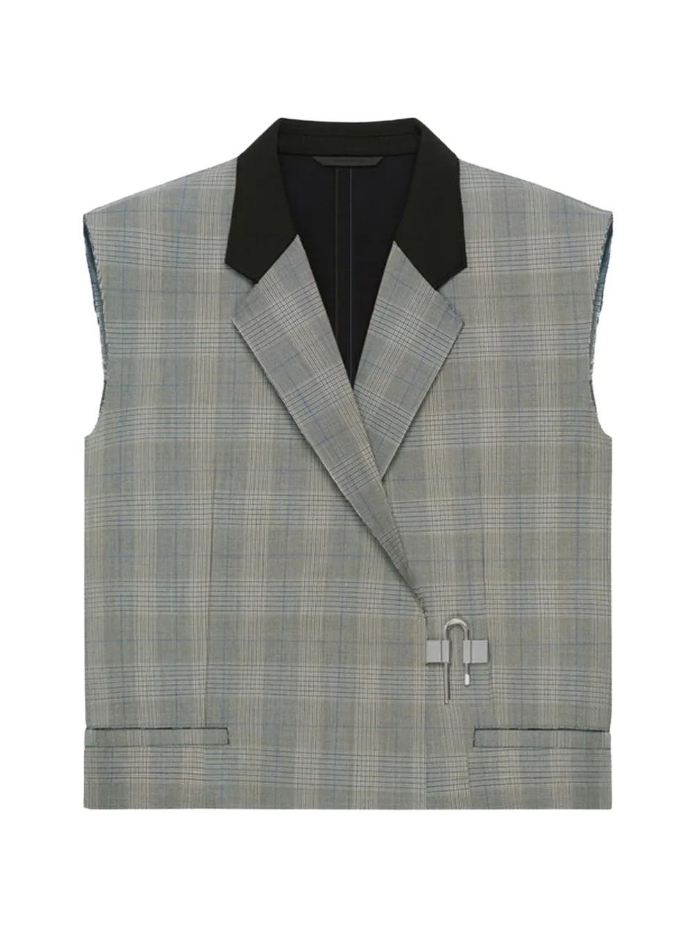 Givenchy Prince-of-Wales check sleeveless waistcoat