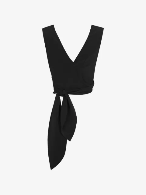 Cortana Tunez wrap-around top