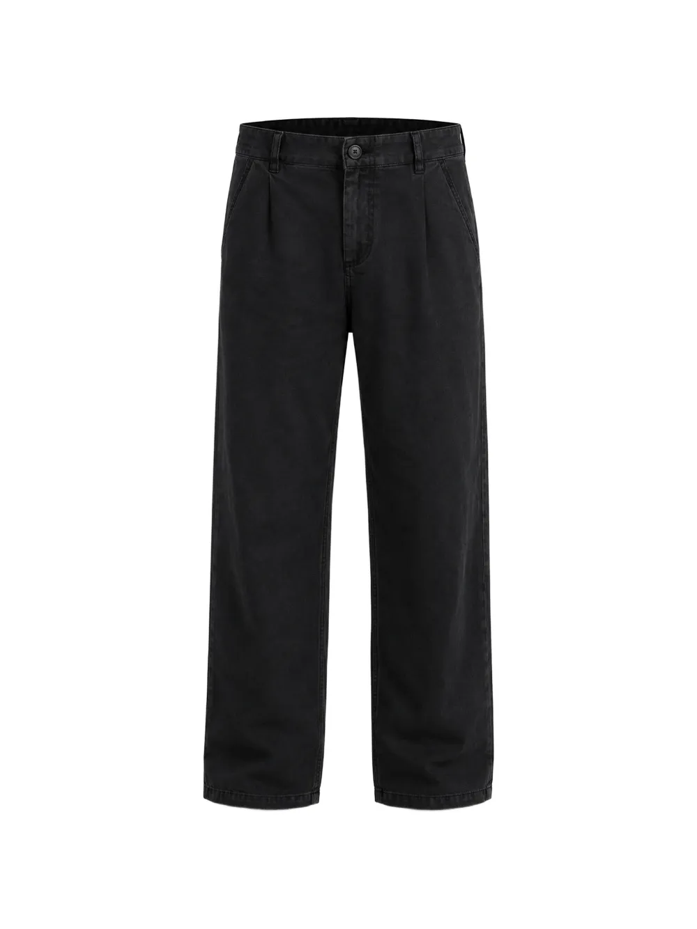 Hannes Roether pleat-detail trousers - Nero