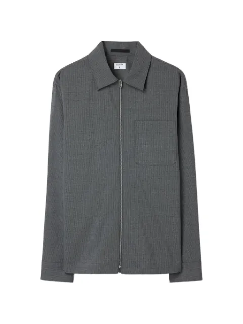 Filippa K pinstripe-pattern shirt jacket 