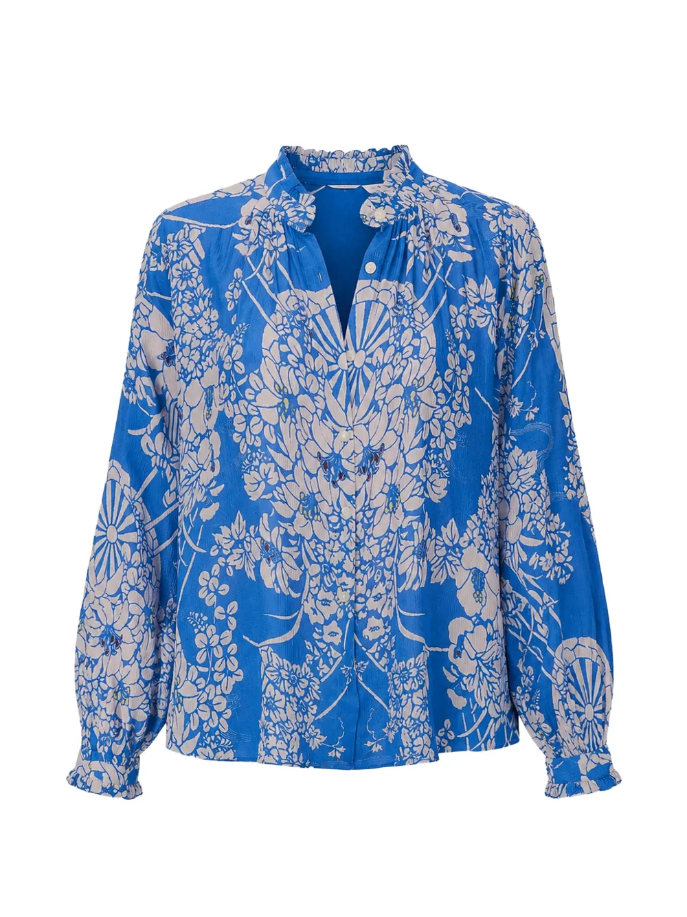 Alix of Bohemia Poet floral-print blouse - Blu