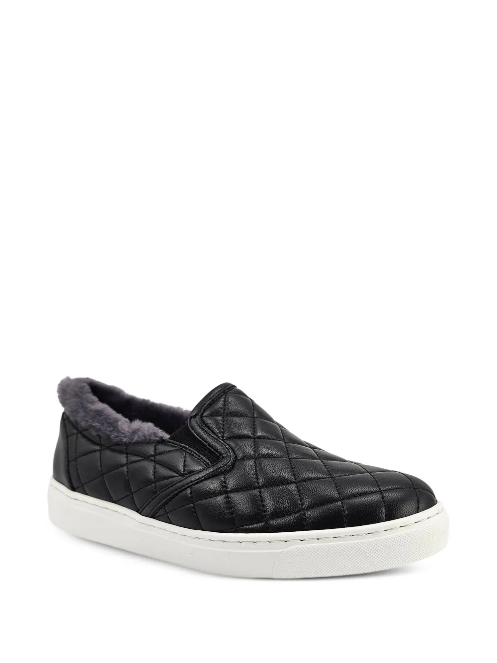 Madison Maison Gewatteerde lammy sneakers Zwart