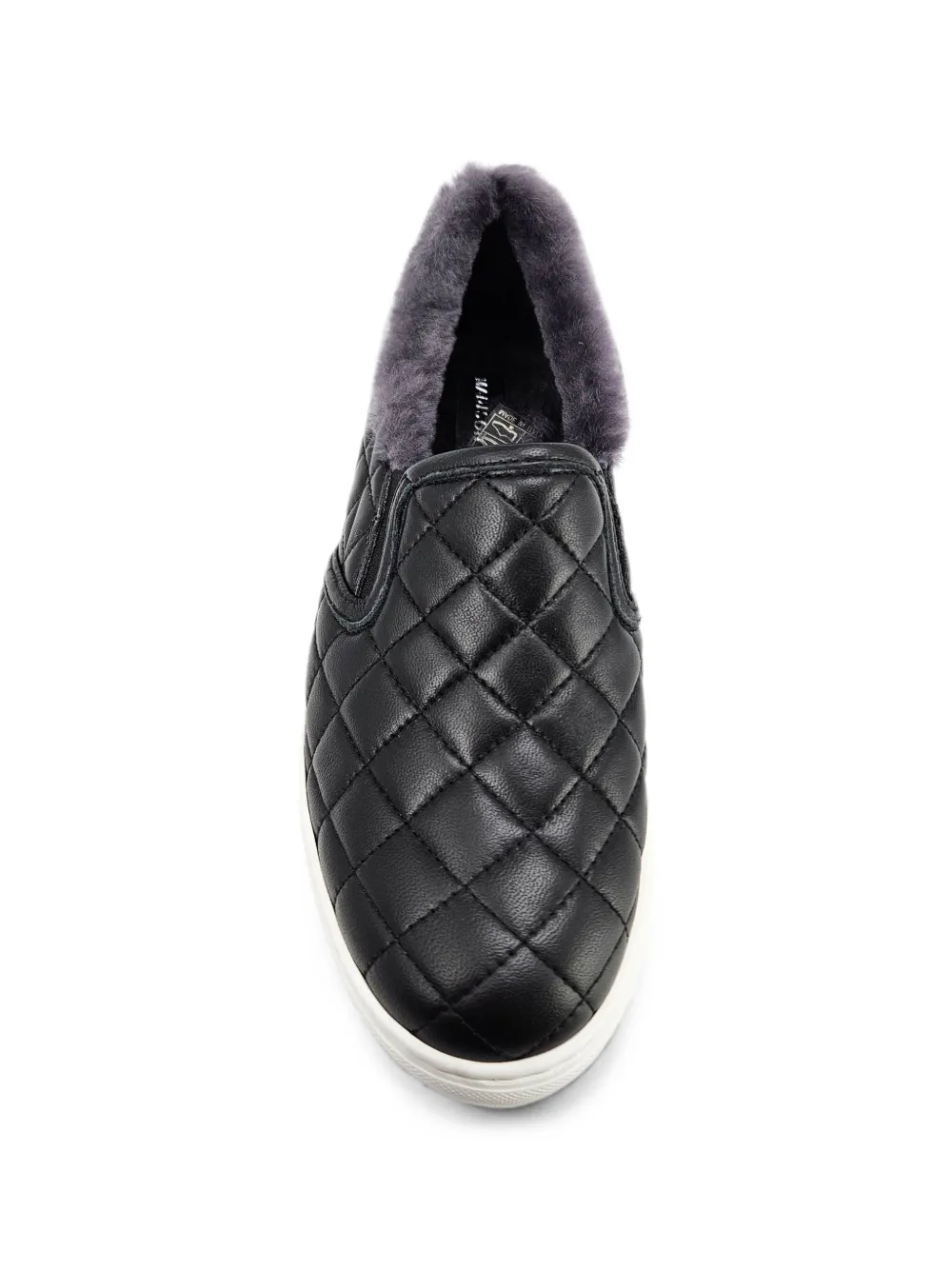 Madison Maison Gewatteerde lammy sneakers Zwart
