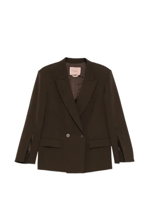 TWINSET blazer con doble botonadura
