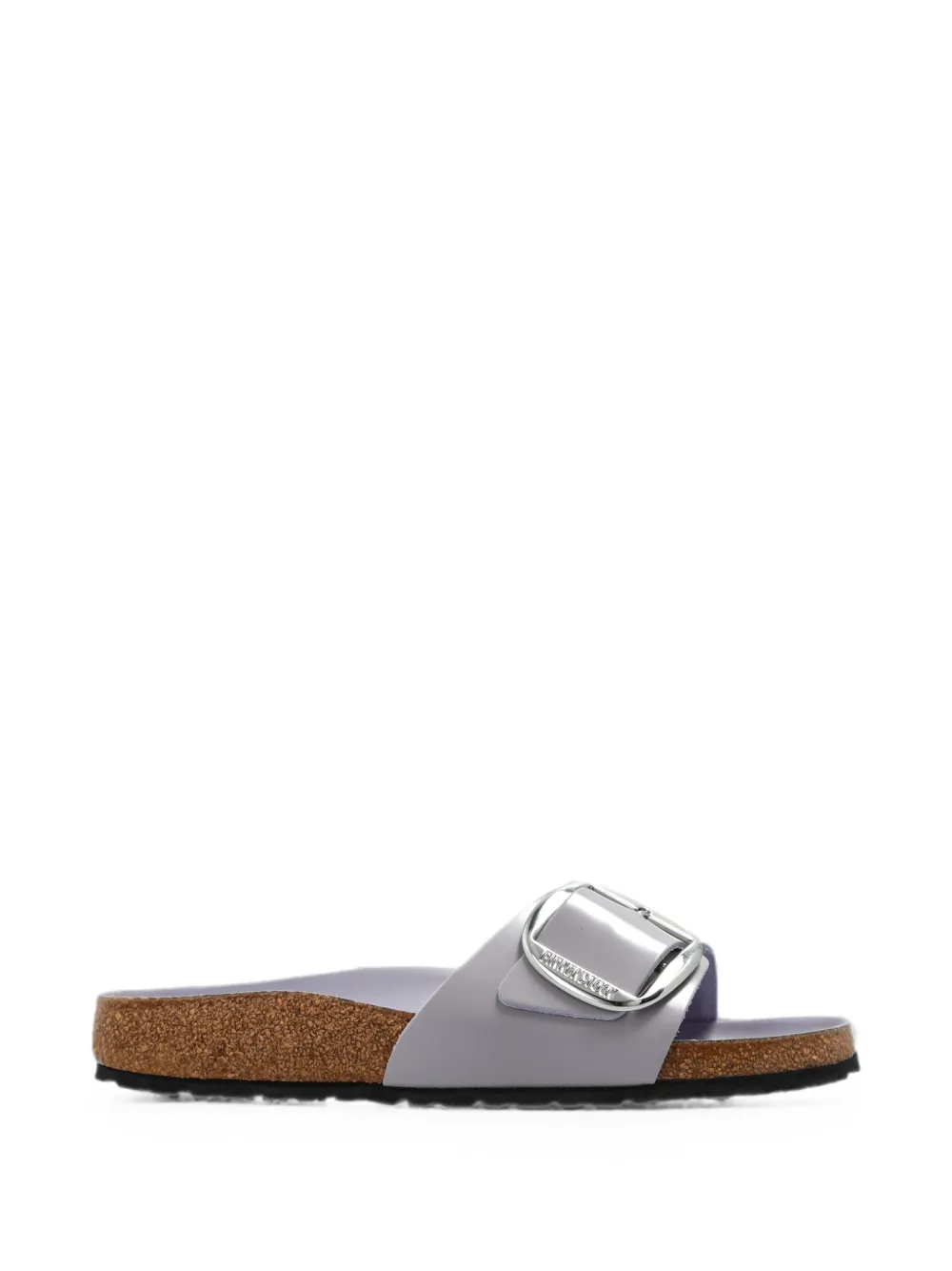Birkenstock Madrid Big Buckle slides Paars