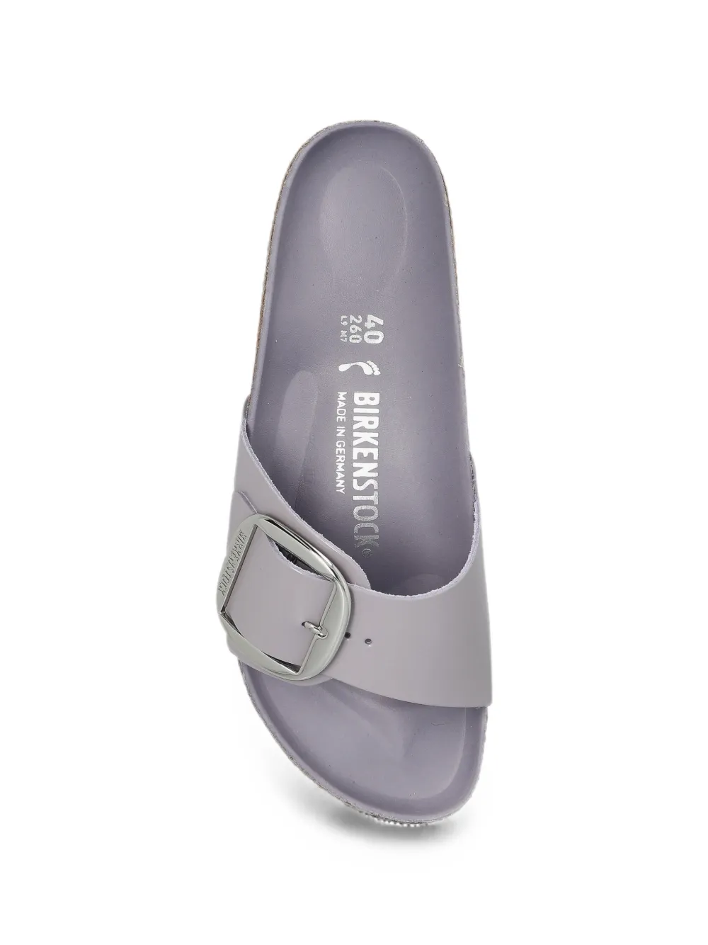 Birkenstock Madrid Big Buckle slides Paars