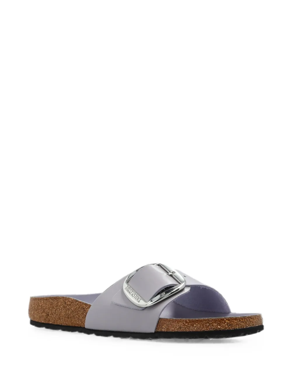 Birkenstock Madrid Big Buckle slides Paars