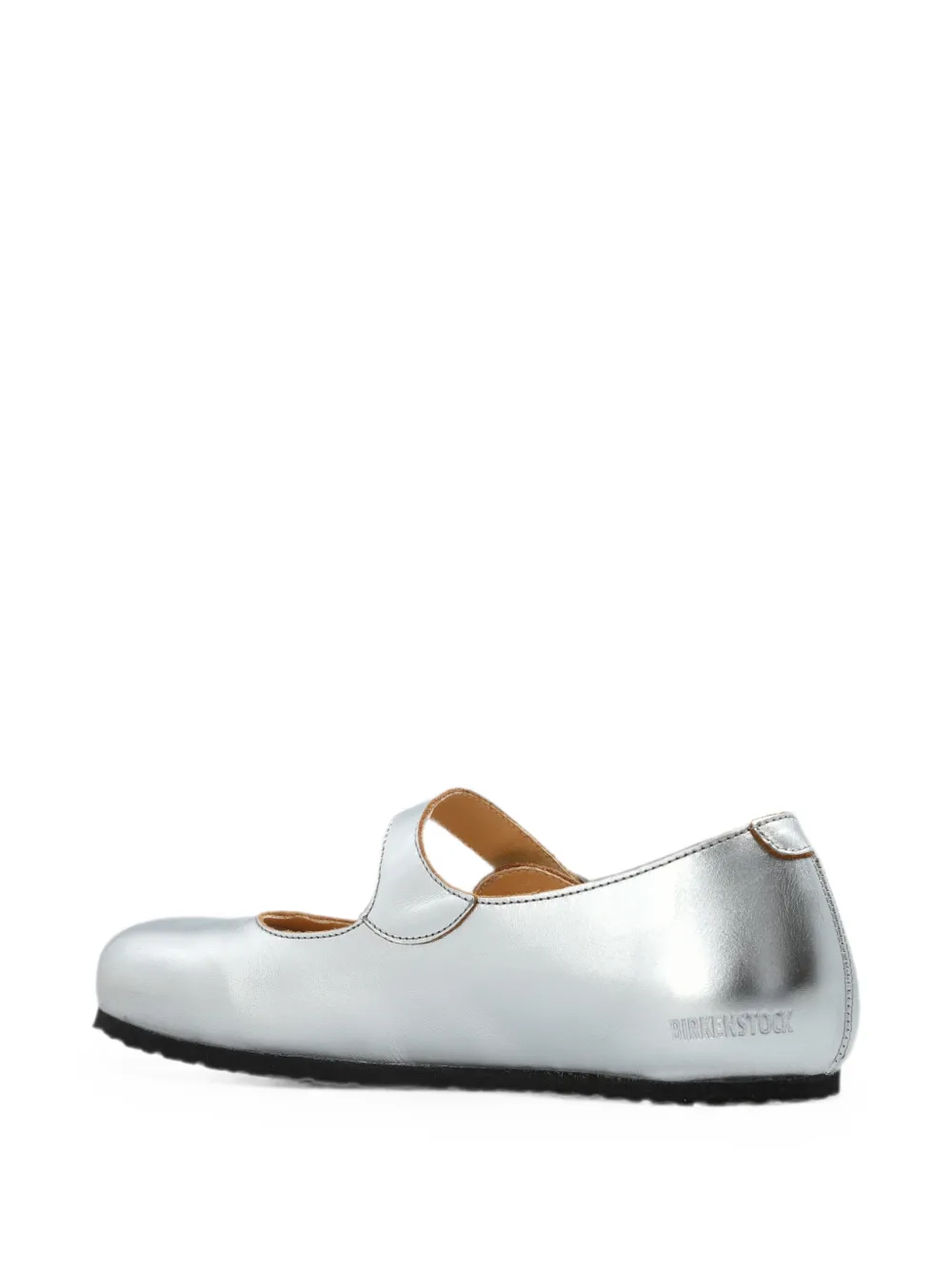 Birkenstock Santa Clarita ballerina's met gespsluiting Zilver