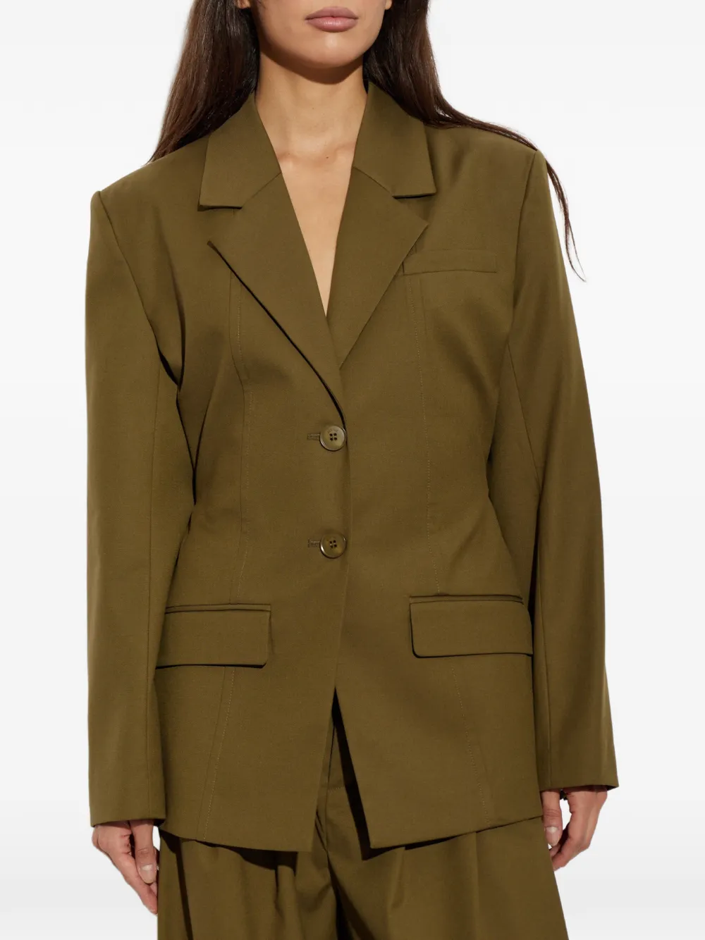 Gestuz Gzolivia blazer Groen