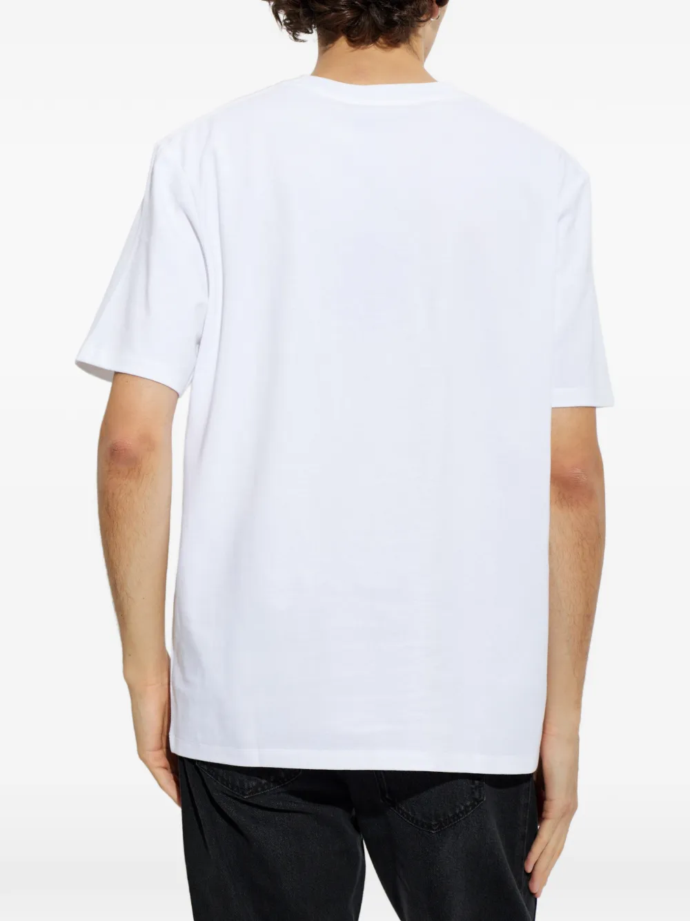 Balmain T-shirt met bloemenprint Wit
