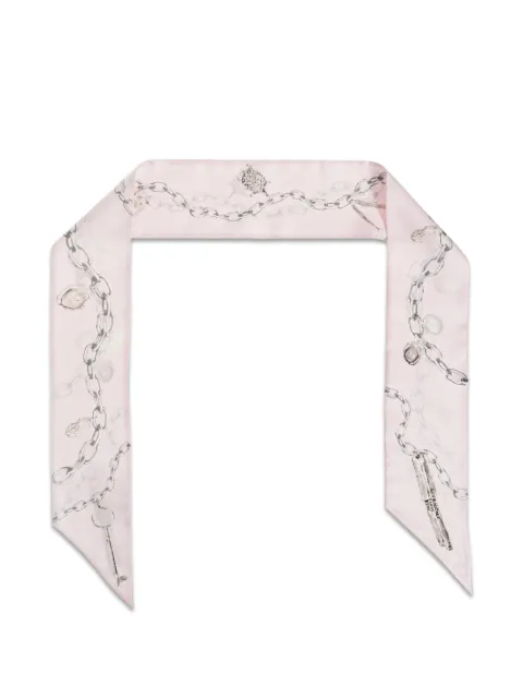 Givenchy mascada con cadena estampada
