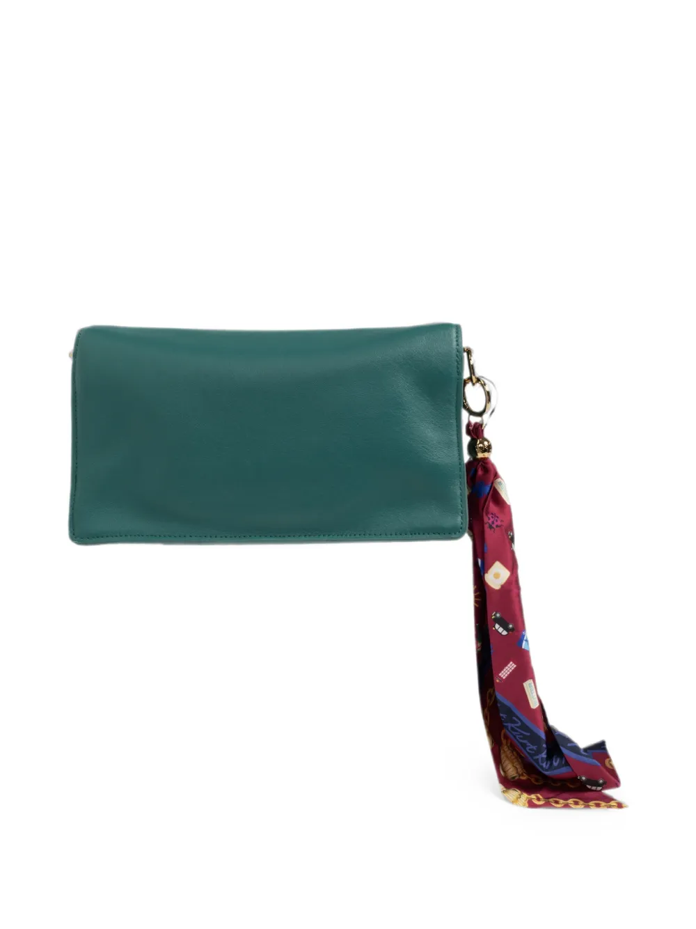 Kurt Geiger London Sloane leren schoudertas Groen