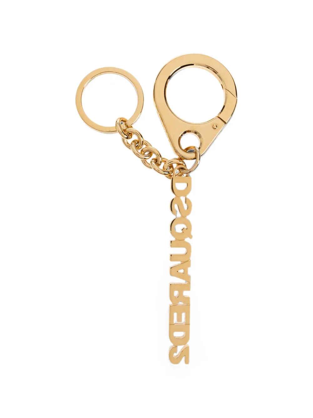 DSQUARED2 Sleutelhanger met logo-hanger Goud