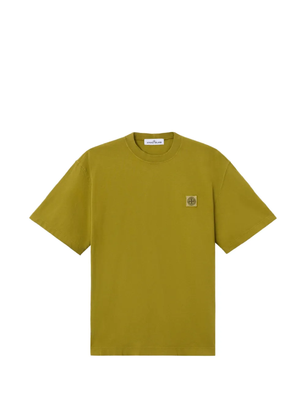 Stone Island logo-patch T-shirt - Verde