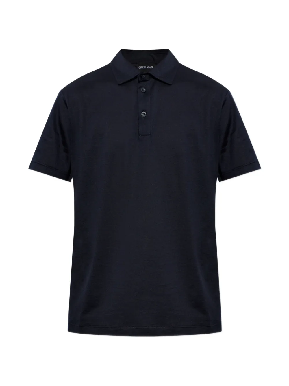 Giorgio Armani short-sleeve polo shirt - Blau