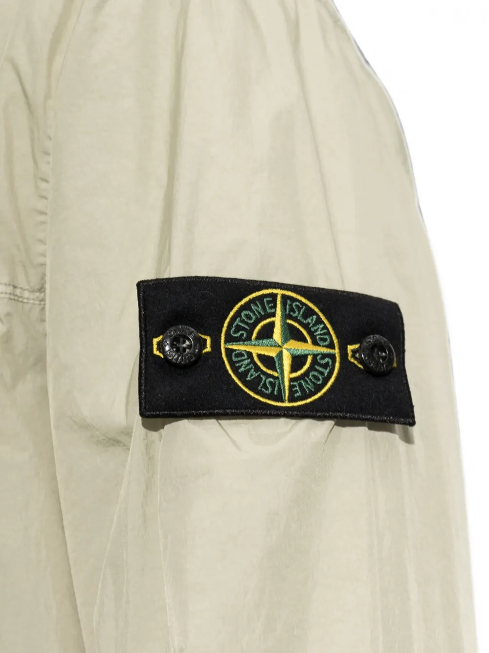 Stone Island Gewatteerd winddicht jack Beige