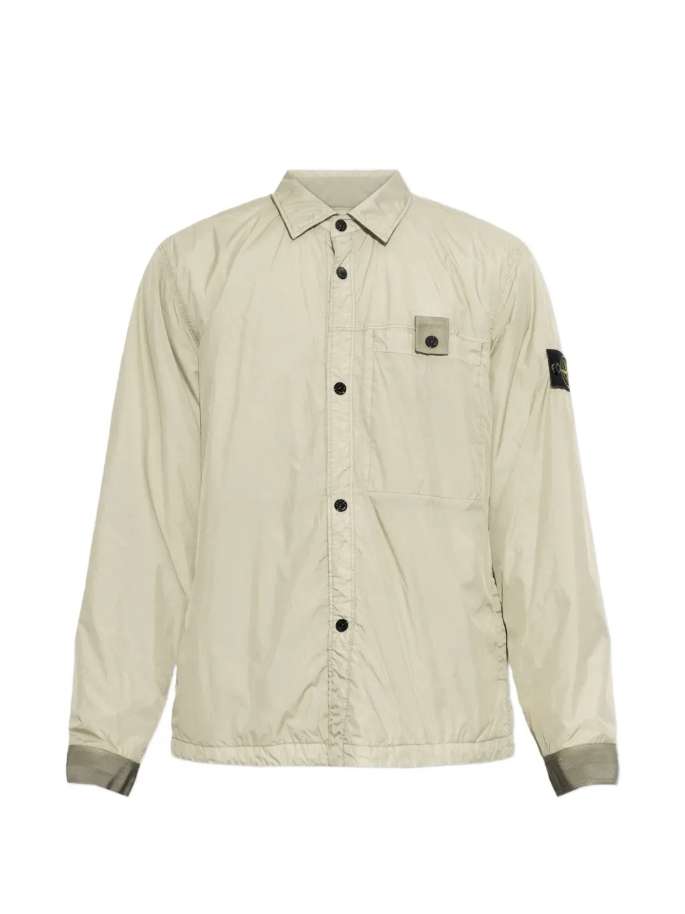 Stone Island wind-resistant padded coach jacket - Nude