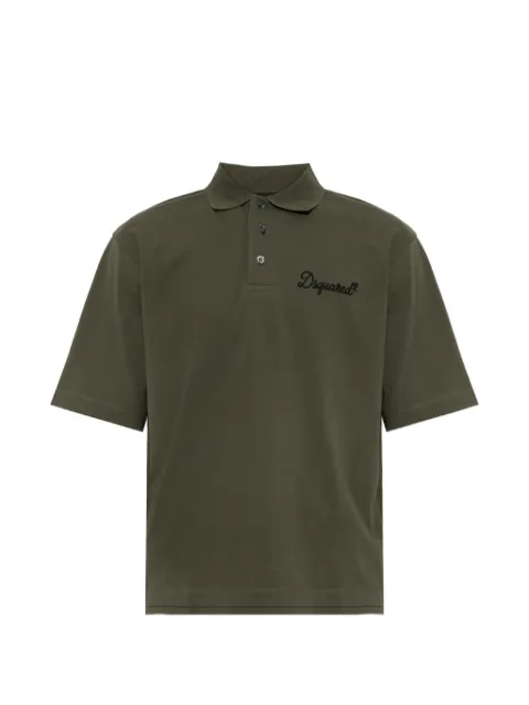 DSQUARED2 logo-embroidered polo shirt