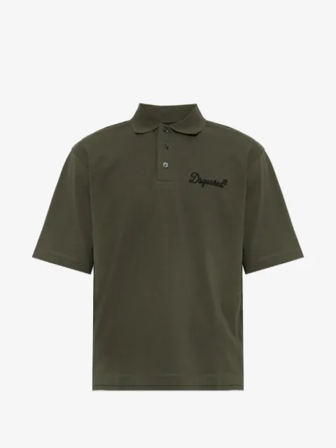 DSQUARED2 logo-embroidered polo shirt