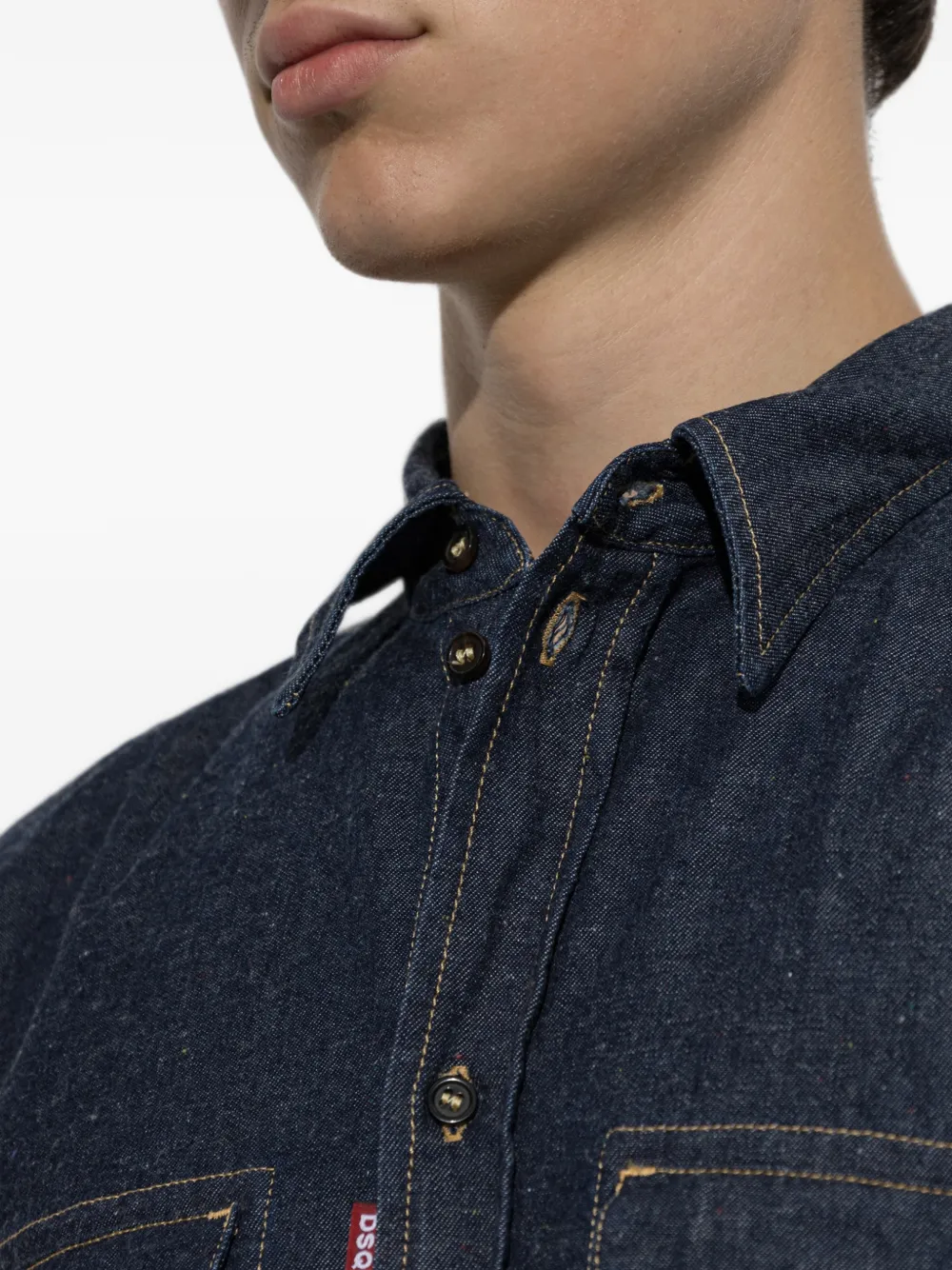 DSQUARED2 Denim overhemd Blauw