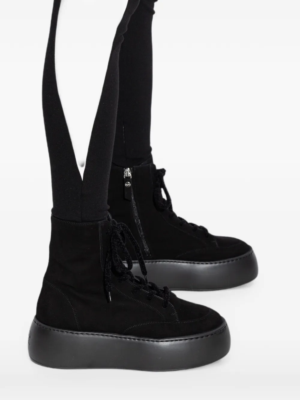 AGL Vibe Lowboot platform ankle boots Zwart