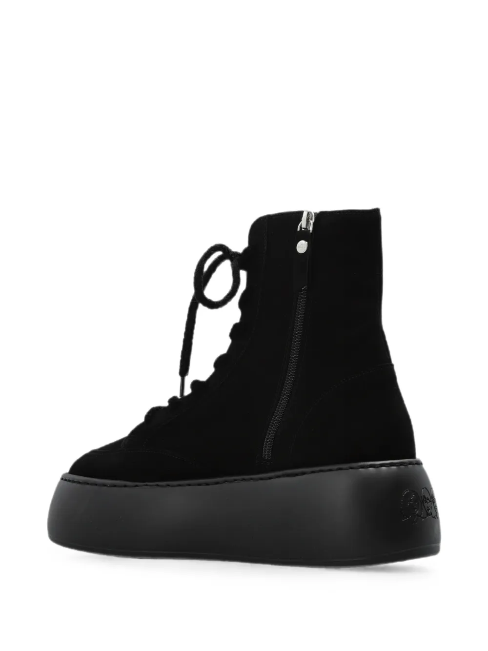 AGL Vibe Lowboot platform ankle boots Zwart